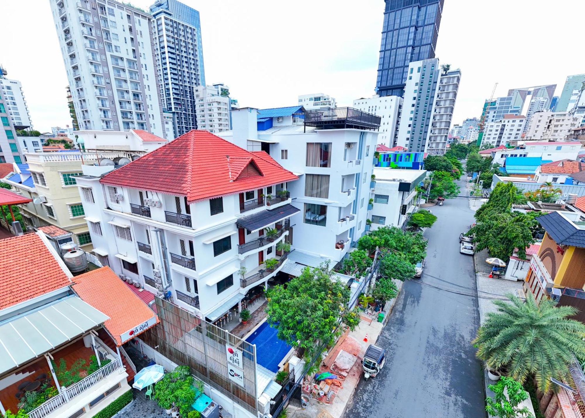 Bliss & Beats Hostel Phnom Pen Exterior foto